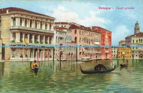 R596476 Venezia Canal grande A Scrocchi