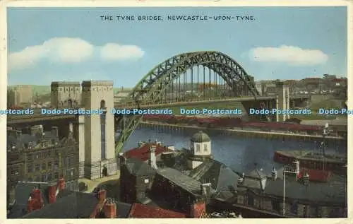 R594367 Newcastle upon Tyne The Tyne Bridge E T W Dennis Newcolour 1959