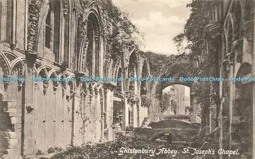 R598502 Glastonbury Abbey St Joseph Chapel F Frith No 23916 1905