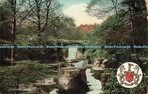 R594388 Jesmond Dene Valentine 1909