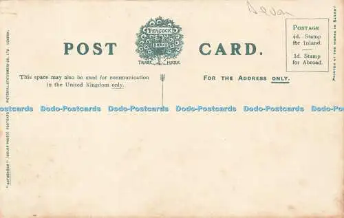 R594390 Teignmouth Parson and Clerk Rocks Bild Schreibwaren Pfau Autochrom