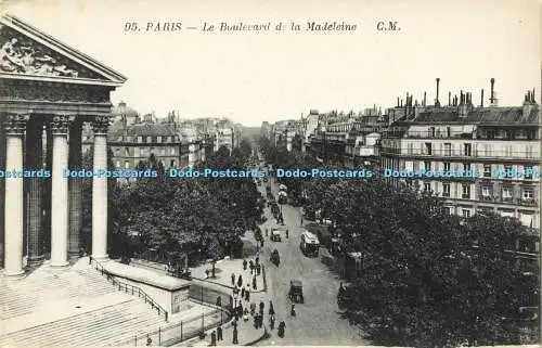 R594433 Paris Le Boulevard de la Madeleine C M