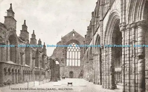 R596545 46206 Edinburgh Royal Chapel Holyrood Sepiatone Series Photochrom 1916