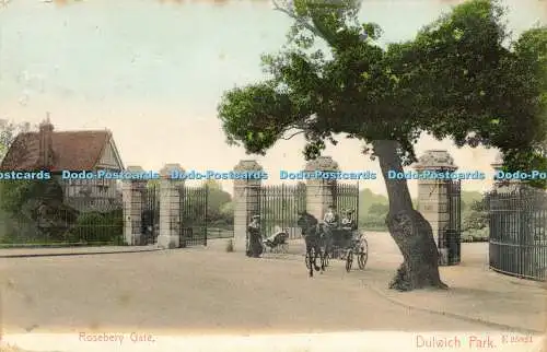 R594445 Dulwich Park Rosebery Gate St and Co D 1907