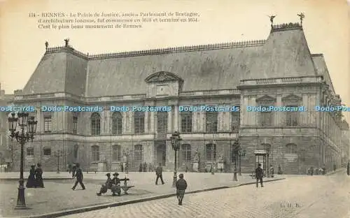 R598583 Rennes Le Palais de Justice Ancien Parlement de Bretagne L H R