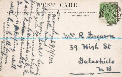 R596577 Brigo Balgownie Aberdeen Chas L Reis 1912