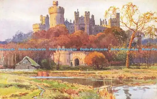 R594485 Sussex Arundel Castle A Vivian Mansell Serie 2143 E W Haslehust