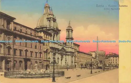 R596593 Roma Piazza Navona Circo Agonale 12662