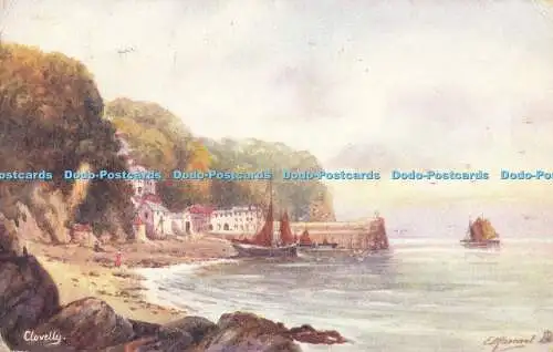 R594495 Clovelly Ilfracombe Tuck Aquarette Postkarte 6280 1905