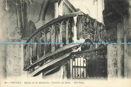 R594501 Troyes Eglise de la Madeleine Escalier du Jube ND Phot