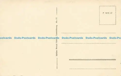 R594502 Luxembourg Ville Haute et Clausen Marcel Gehlen No 17