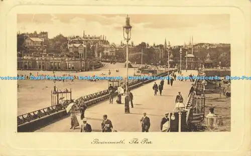 R596607 Bournemouth Pier Tuck Sepia Plattenmarkt Postkarte Nr. 2478 1911