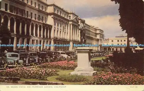 R598617 Cheltenham Dr Wilson Statue and Promenade Gardens Jarrold Cotman Color