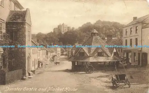 R598624 Dunster Castle and Market House Frith No 27510 1920