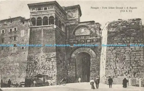 R596625 Perugia Porta Urbica Etrusca o di Augusto 713 E V 9861 Ettore Mignini