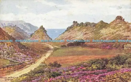 R594535 Lynton Valley of Rocks J Salmon A R Quinton