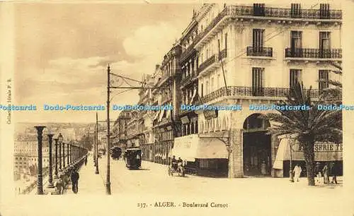 R596666 237 Alger Boulevard Carnot Collection Ideale P S