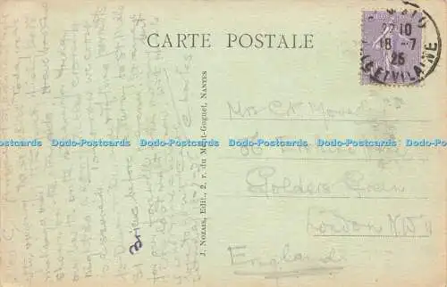 R598677 Cite d Emeraude Cancale Le Rocher vu des Falaises J Nozais 1925