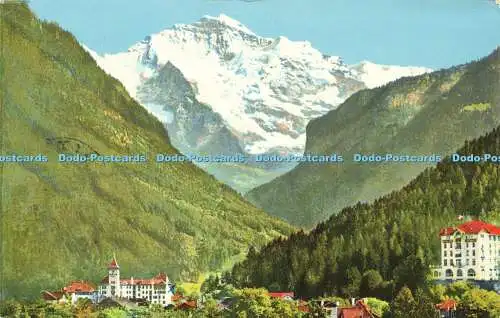 R596691 Interlaken mit Jungfrau No 8002 H Steinhauer