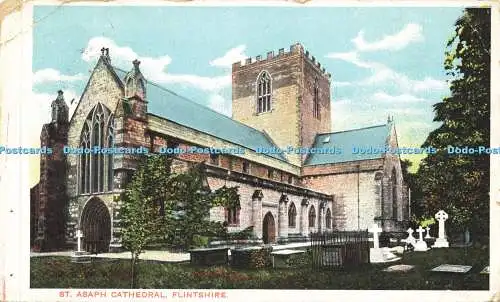 R596702 St Asaph Cathedral Flintshire Star Serie G D und D L 1910