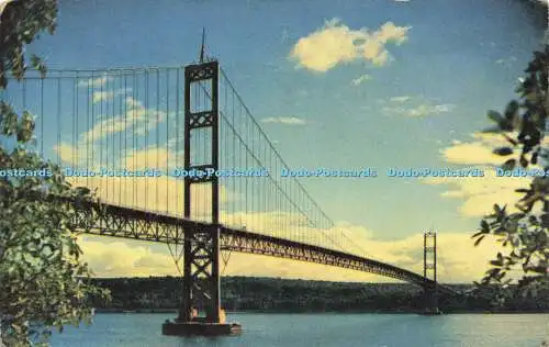 R596723 387 Tacoma Narrows Bridge Washington Selithco C P Johnston Security Lith