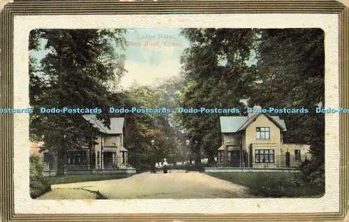 R596734 Lodge Gates Park Road Luton A and G Taylors Orthochrome Series 1912