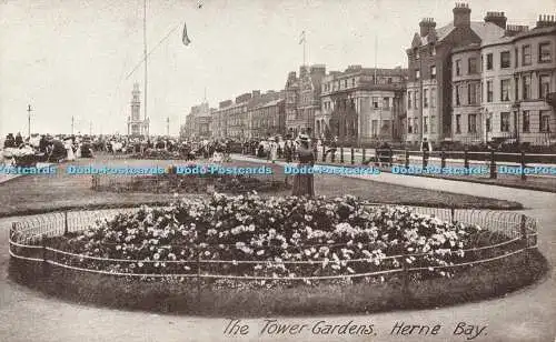 R596737 Tower Gardens Herne Bay Fine Art Postkarten Bretts Publikationen