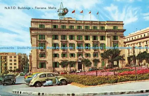 R596765 N A T O Gebäude Floriana Malta A B C Bibliothek Rotalcolor Rotalfoto Koda