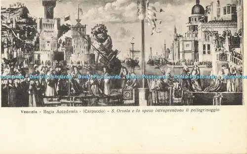 R596800 Venezia Regia Accademia Carpaccio S Orsola e to sposo intraprendono il p