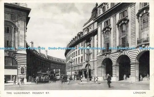 R598809 London Regent St The Quadrant D F and S 1947