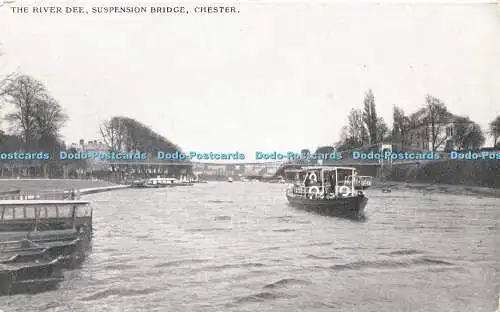 R598868 Chester Hängebrücke The River Dee I L N