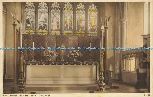 R598918 Roggenkirche Der Hochaltar J Lachs Tiefdruck Stil