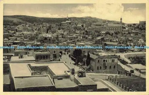 R598950 Bethlehem General View Oriental Commercial Bureau August Rusenberg