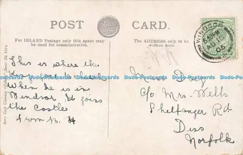 R598973 Windsor Castle St Georges Chapel Stiefel Cash Chemists Pelham Serie Nr 73