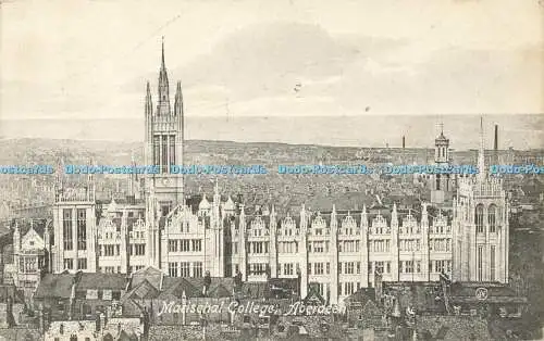 R598977 Aberdeen Marischal College Valentines Serie 1912