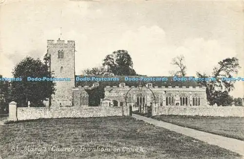 R598990 St Mary Church Burnham on Crouch K and I M Watt 1925