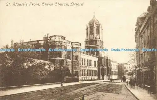 R599040 Oxford Christ Church St Aldate Front Valentines Series