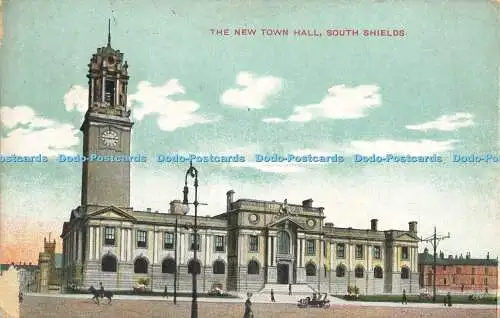 R599265 South Shields The New Town Hall G D and D L Star Series 1911