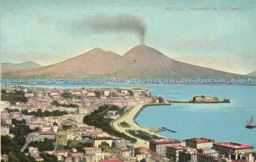 R599293 Napoli Panorama da Via Tasso R und C