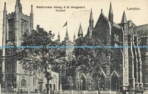 R599369 London Westminster Abbey and St Margaret Church No 7 1923