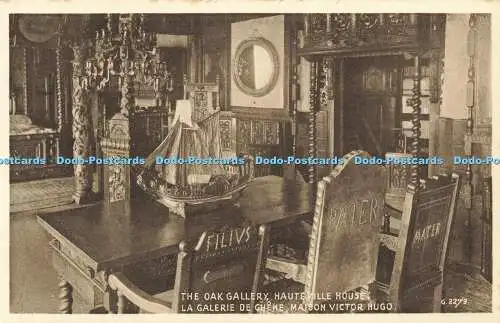 R599371 The Oak Gallery Hauteville House La Galerie de Chene Maison Victor Hugo
