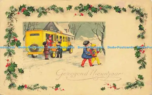 R599469 Gezegend Nieuwjaar Amag 1913