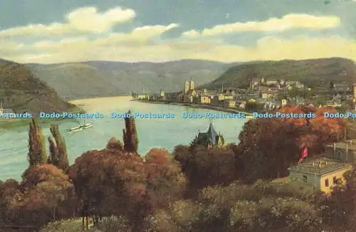 R599495 Heidelberg Blick auf die Stadt und die Edm gegen König