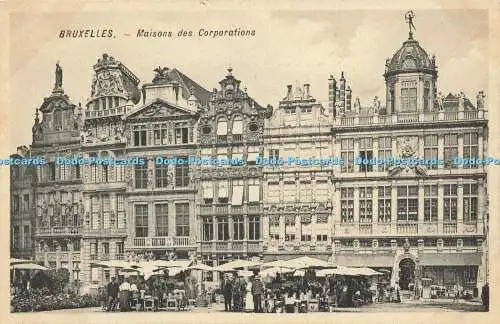 R599532 Bruxelles Maisons des Corporations H P Grad Place