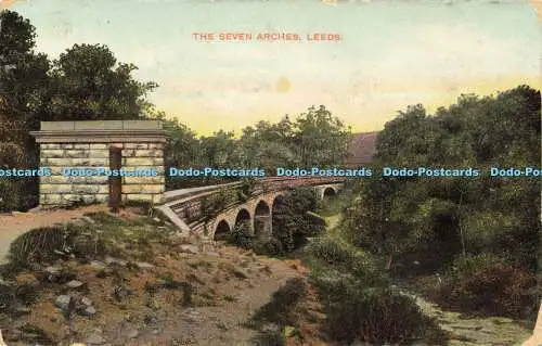 R599538 Leeds The Seven Arches G D and D Star Series 1907