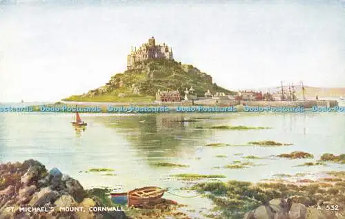 R599568 Cornwall St Michael Mount Valentine Art Farbe Brian Gerald