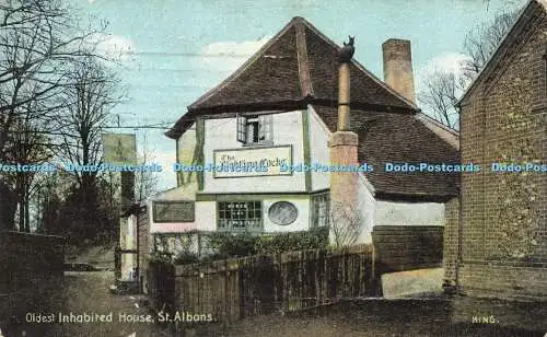 R599643 St Albans ältestes bewohntes Haus Shureys Publikationen Serie bildender Kunst