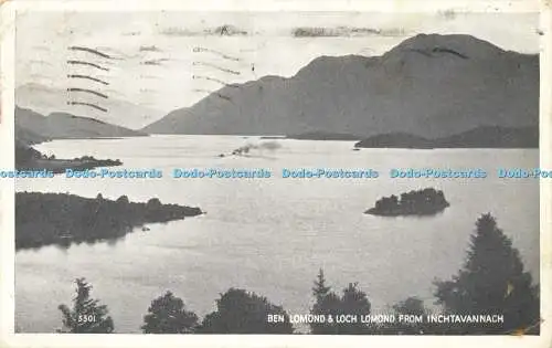 R599672 Ben Lomond und Loch Lomond von Inchtavannach J B White Best of All Seri