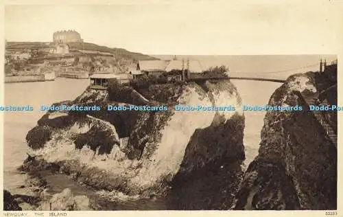 R599678 Newquay The Island Photochrom