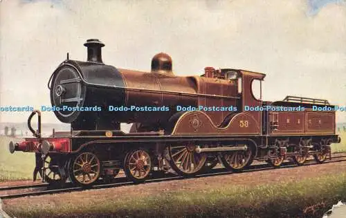 R599685 Mid and G N Ry 4 4 0 Express Engine No 53 Locomotive Publishing